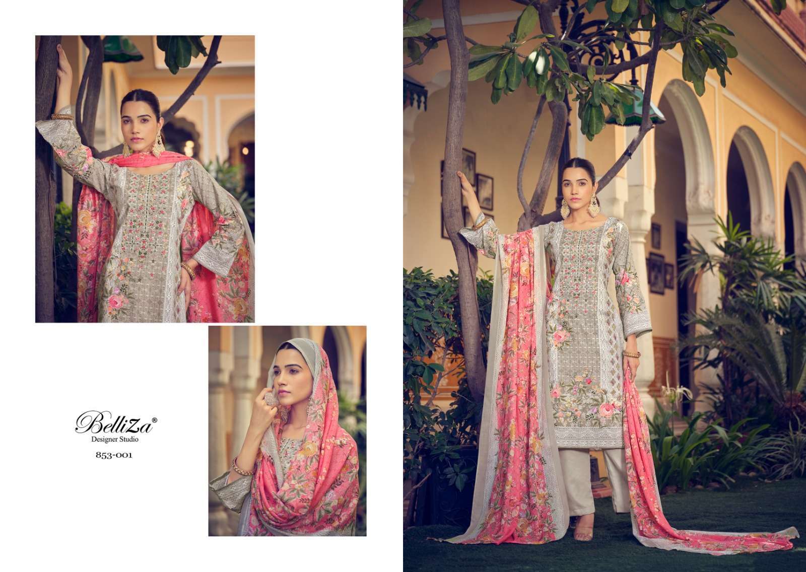 Belliza Designer Studio Naira Vol 23 Cotton Salwar Suit Wholesale catalog