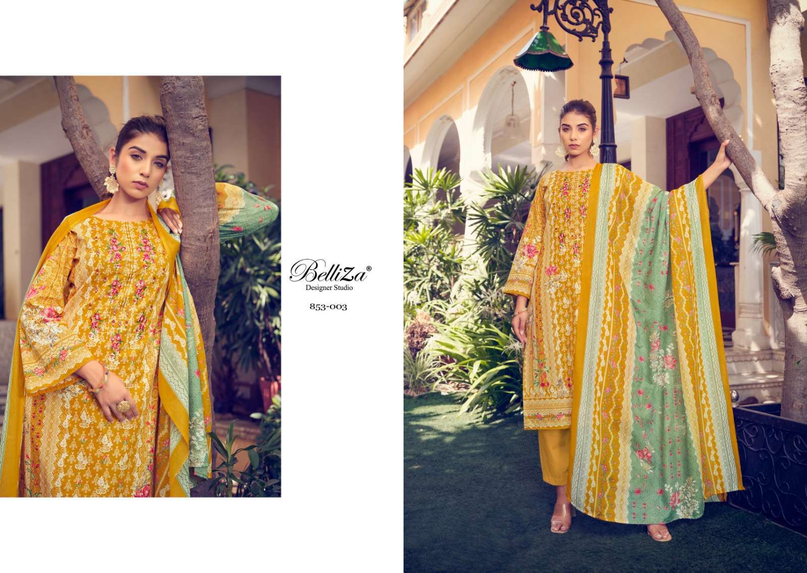 Belliza Designer Studio Naira Vol 23 Cotton Salwar Suit Wholesale