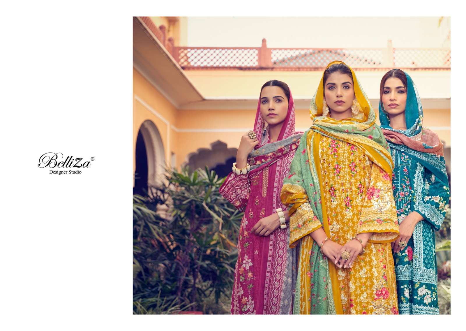 Belliza Designer Studio Naira Vol 23 Cotton Salwar Suit Wholesale catalog