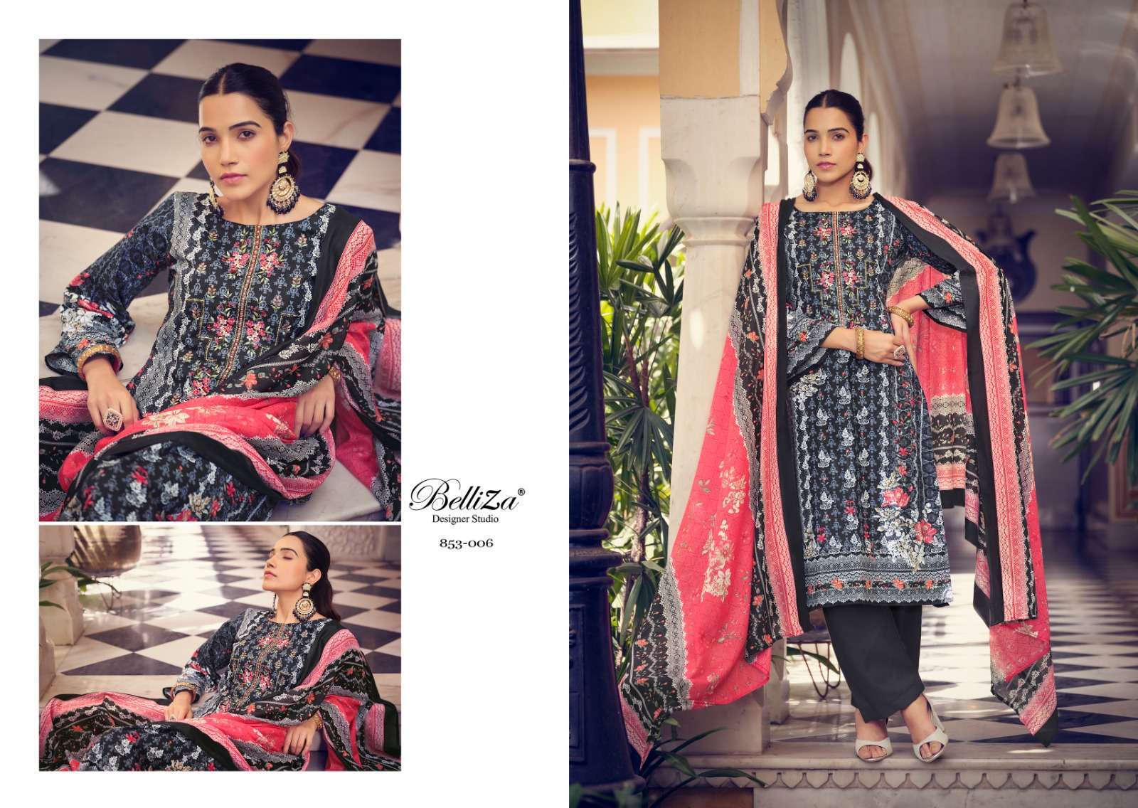 Belliza Designer Studio Naira Vol 23 Cotton Salwar Suit Wholesale catalog