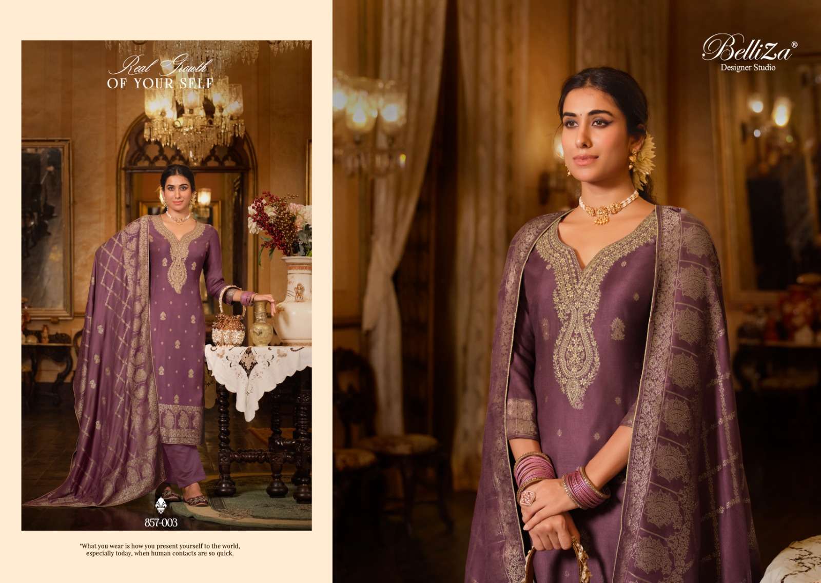 Belliza Gulbahaar Pure Viscose Woollen Pashmina Dress Material Wholesale catalog