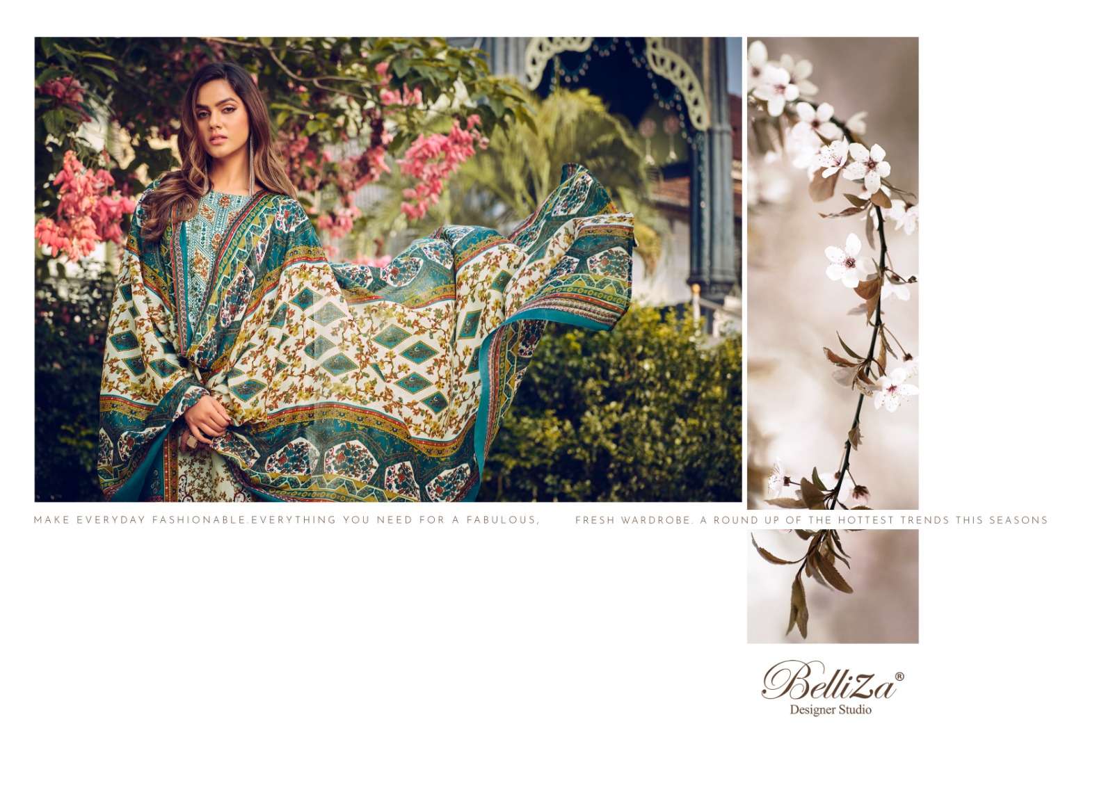 Belliza Naira Vol 24 Pure Cotton Digital Printed Dress Material Wholesale catalog