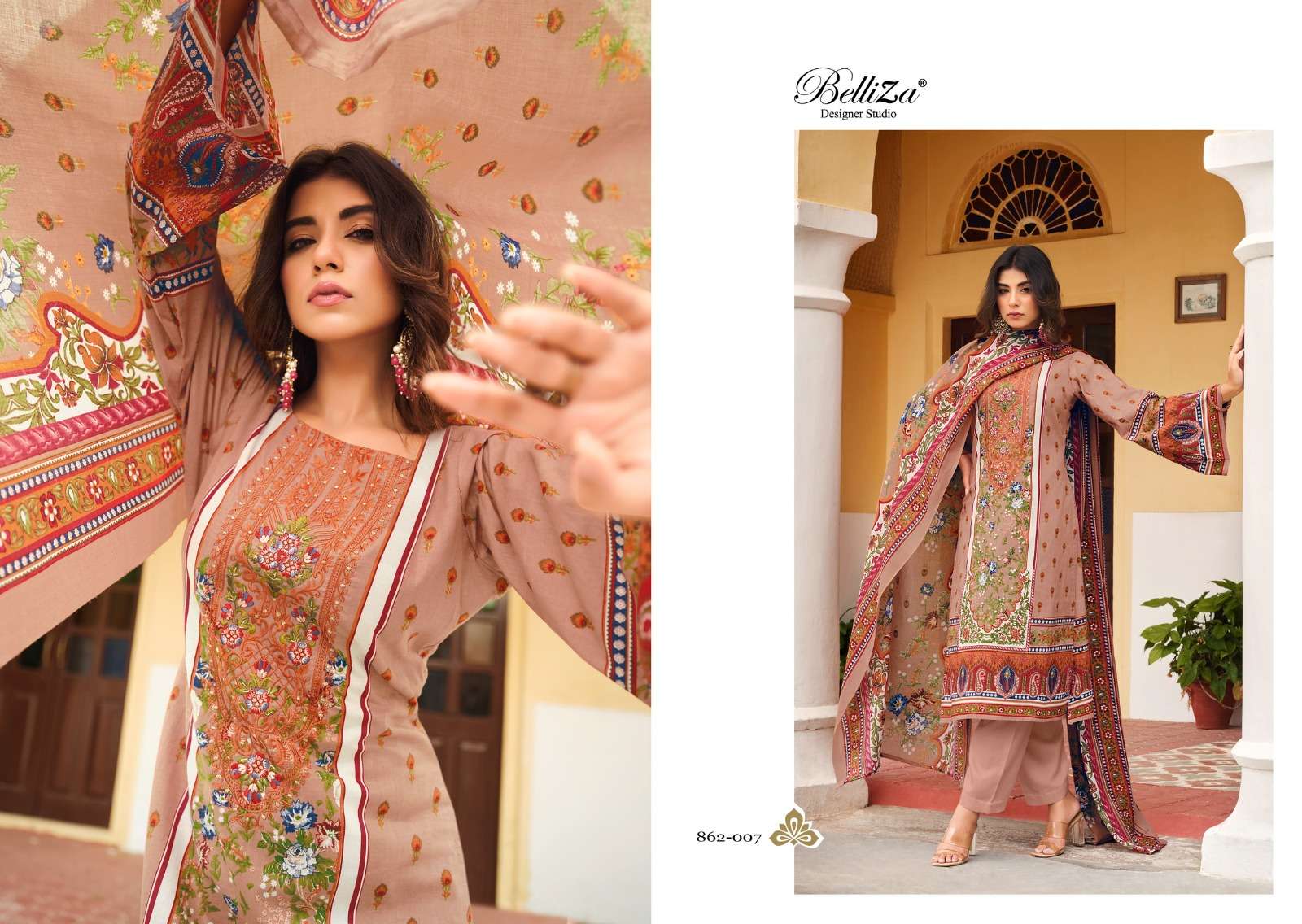 Belliza Naira Vol 25 Dress Material Wholesale catalog