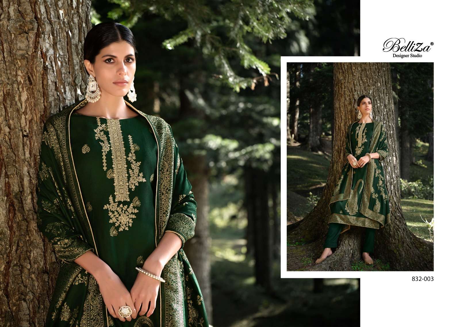Belliza Zarah Viscose Pashmina Dress Material Wholesale catalog