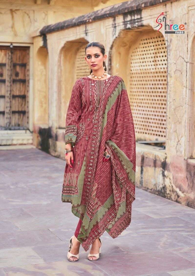 BINSAEED LAWN COLLECTION VOL 8 Salwar Kameez Wholesale catalog