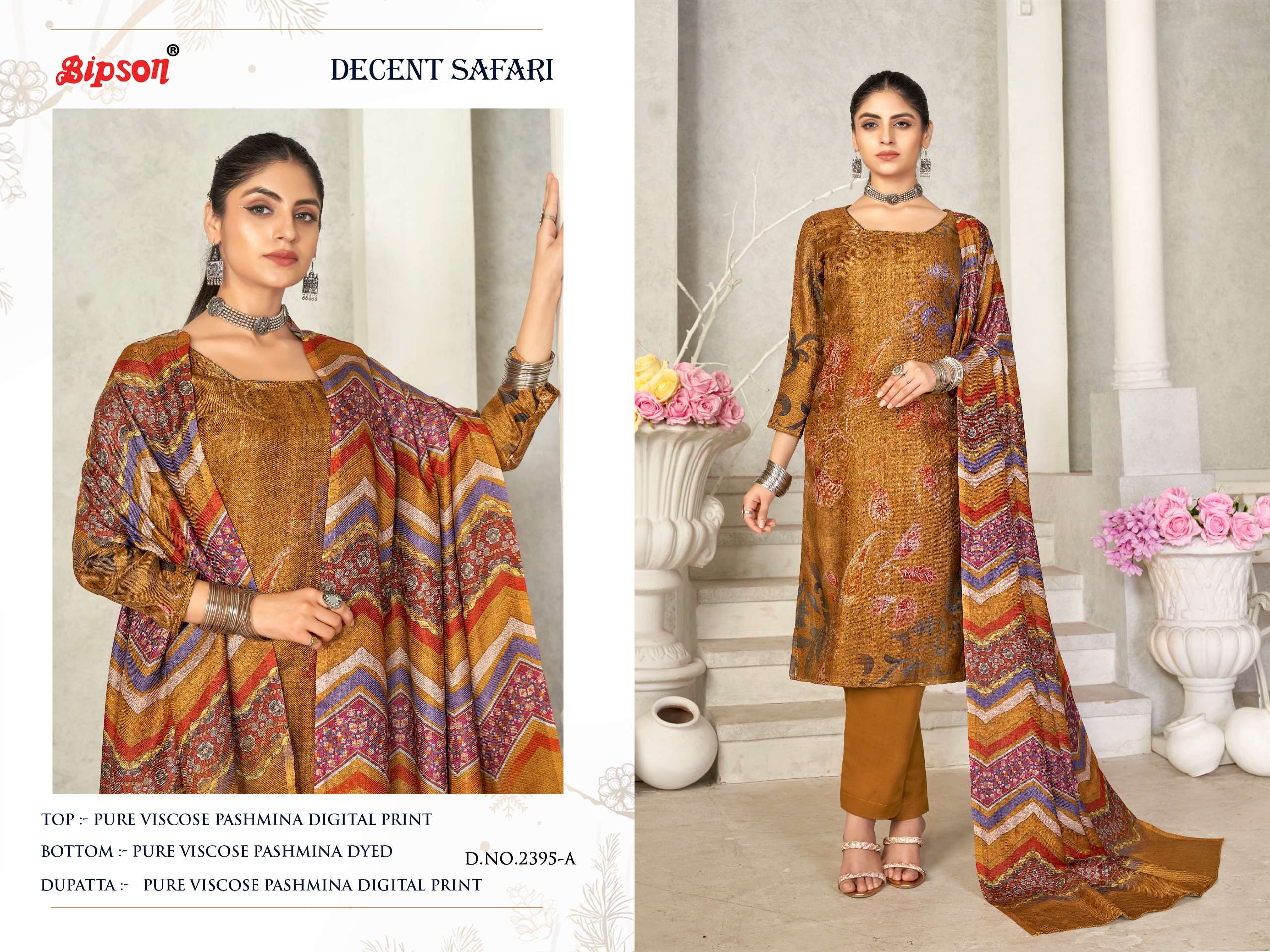 Bipson Decent Safari 2395 Dress Material Wholesale catalog