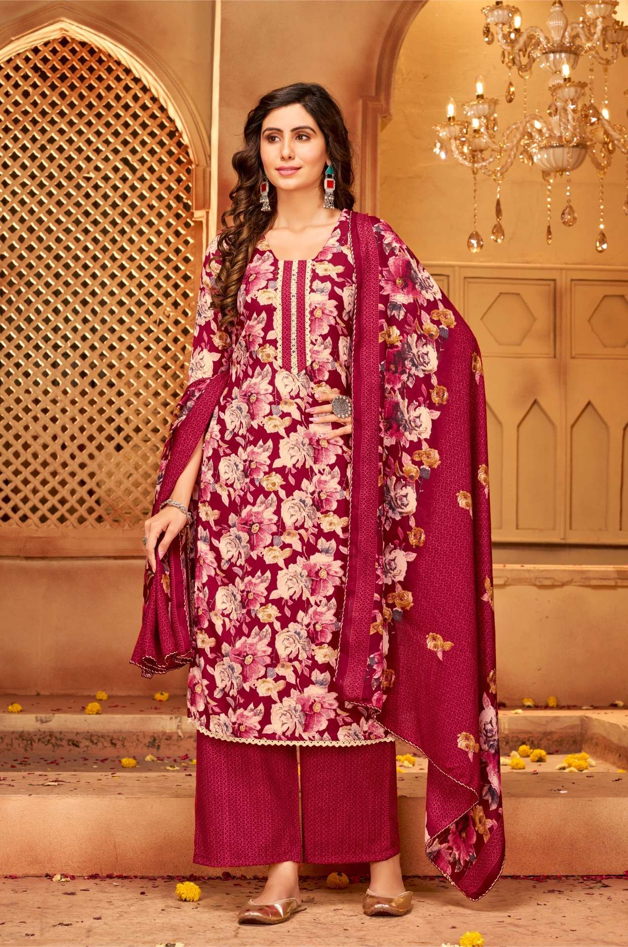 Bipson Mercedes 2371 Pure Dress Material Wholesale catalog