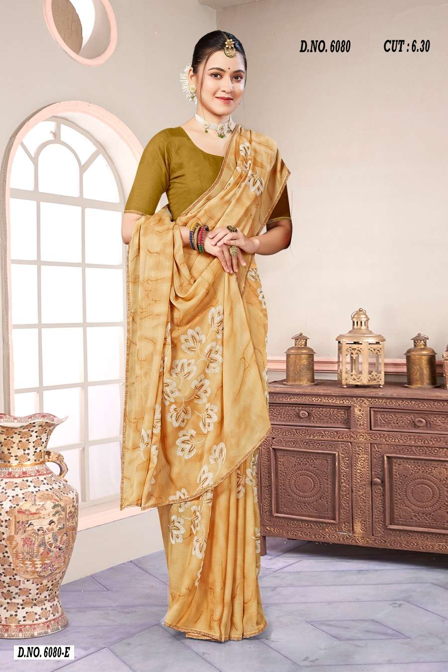 BLACK MONEY INDER SILK MILLS Saree Wholesale catalog