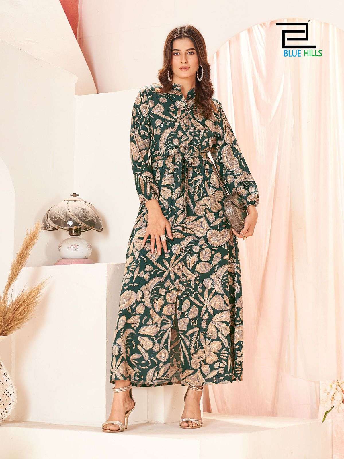 Blue Hills Ameesha Vol 3 Kurti Wholesale catalog