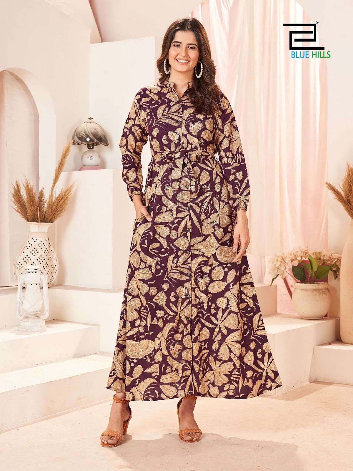 Blue Hills Ameesha Vol 3 Kurti Wholesale catalog