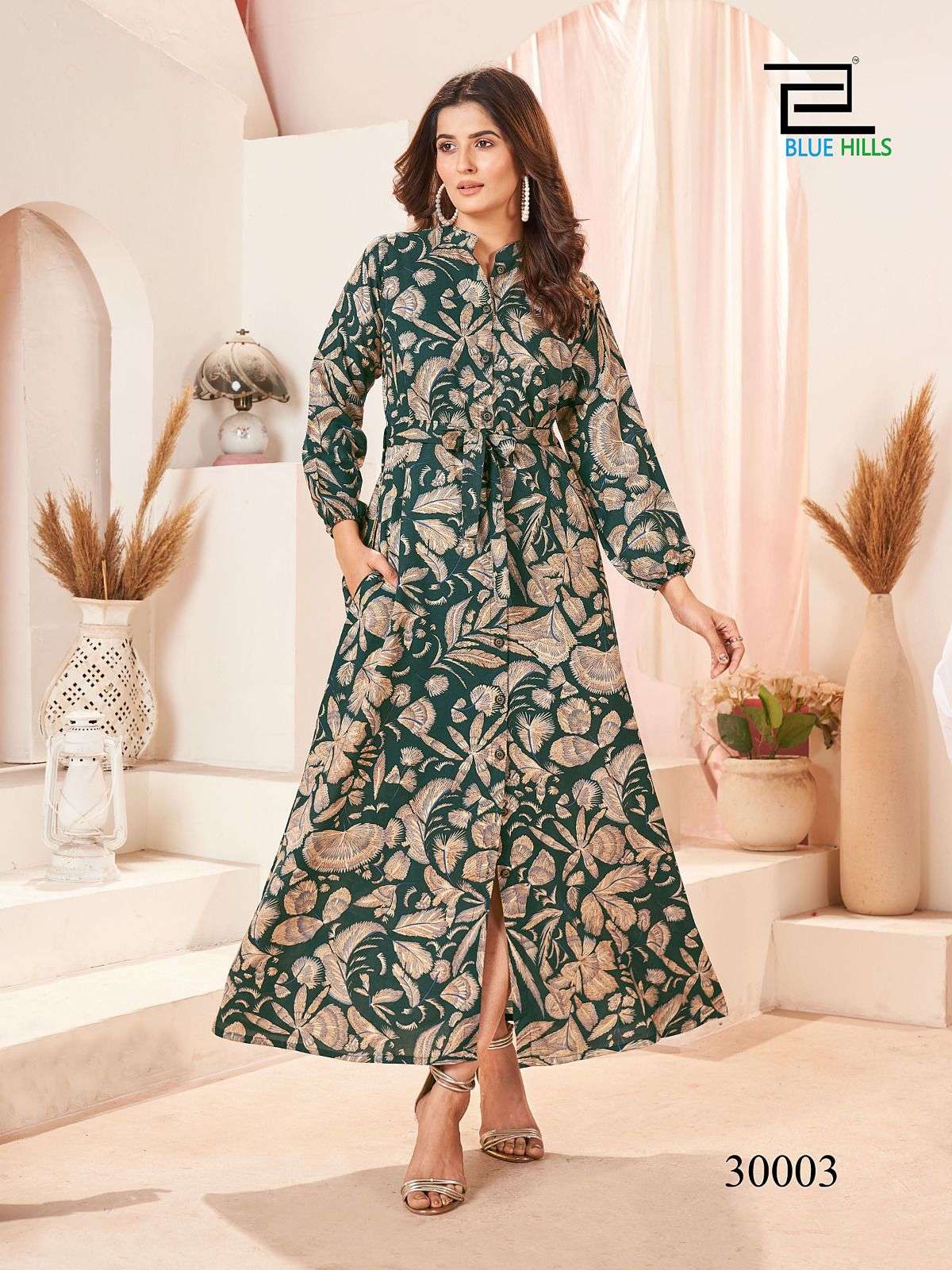 Blue Hills Ameesha Vol 3 Kurti Wholesale catalog