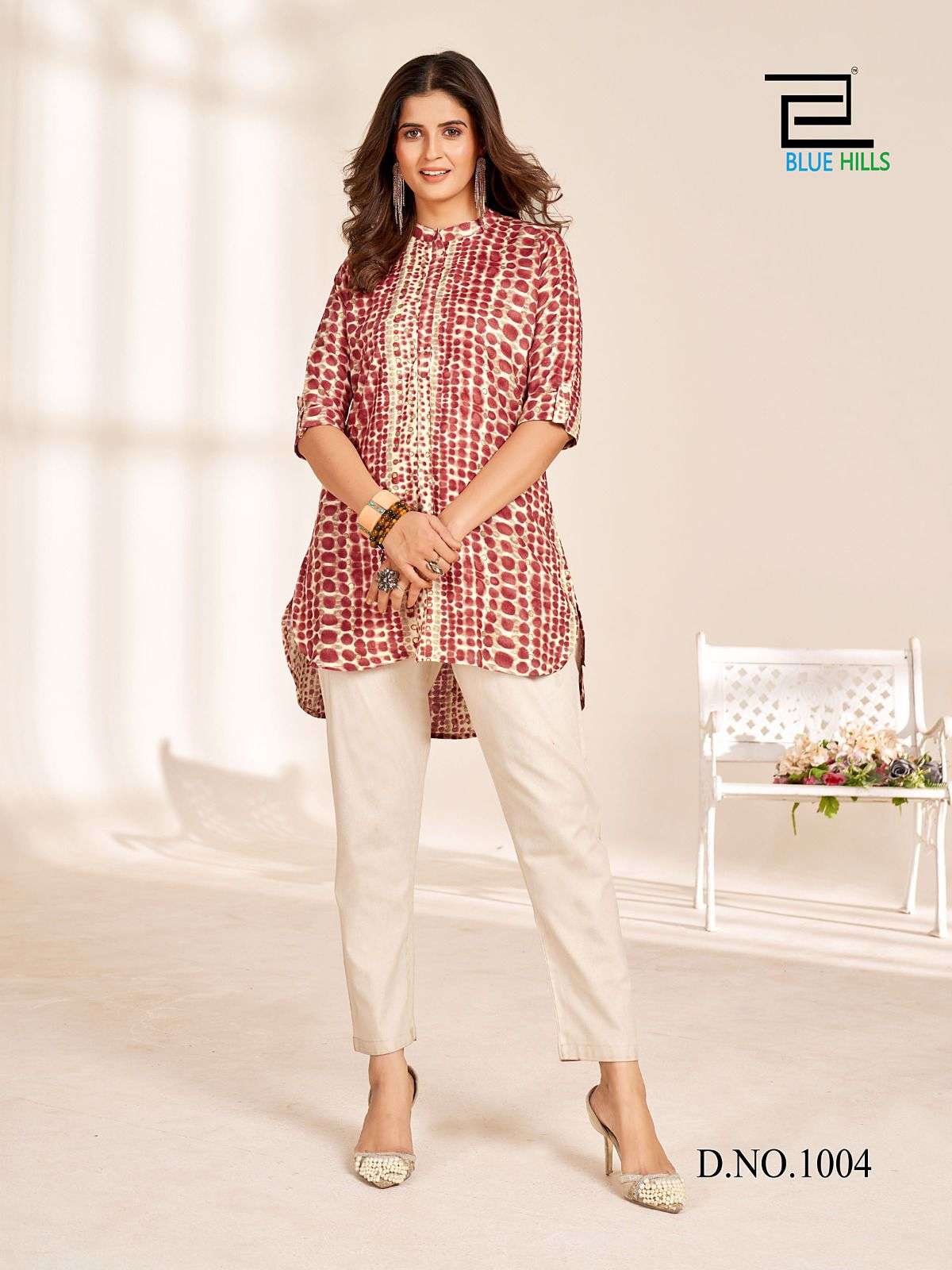 BLUE HILLS CAPPUCCINO Kurti Wholesale catalog