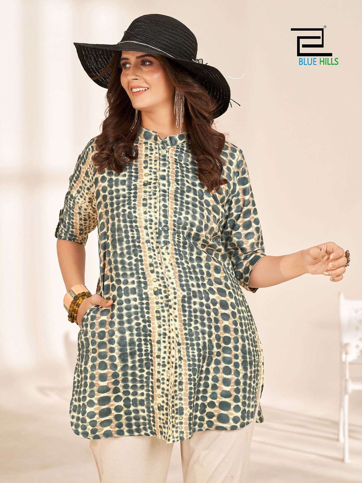 BLUE HILLS CAPPUCCINO Kurti Wholesale catalog