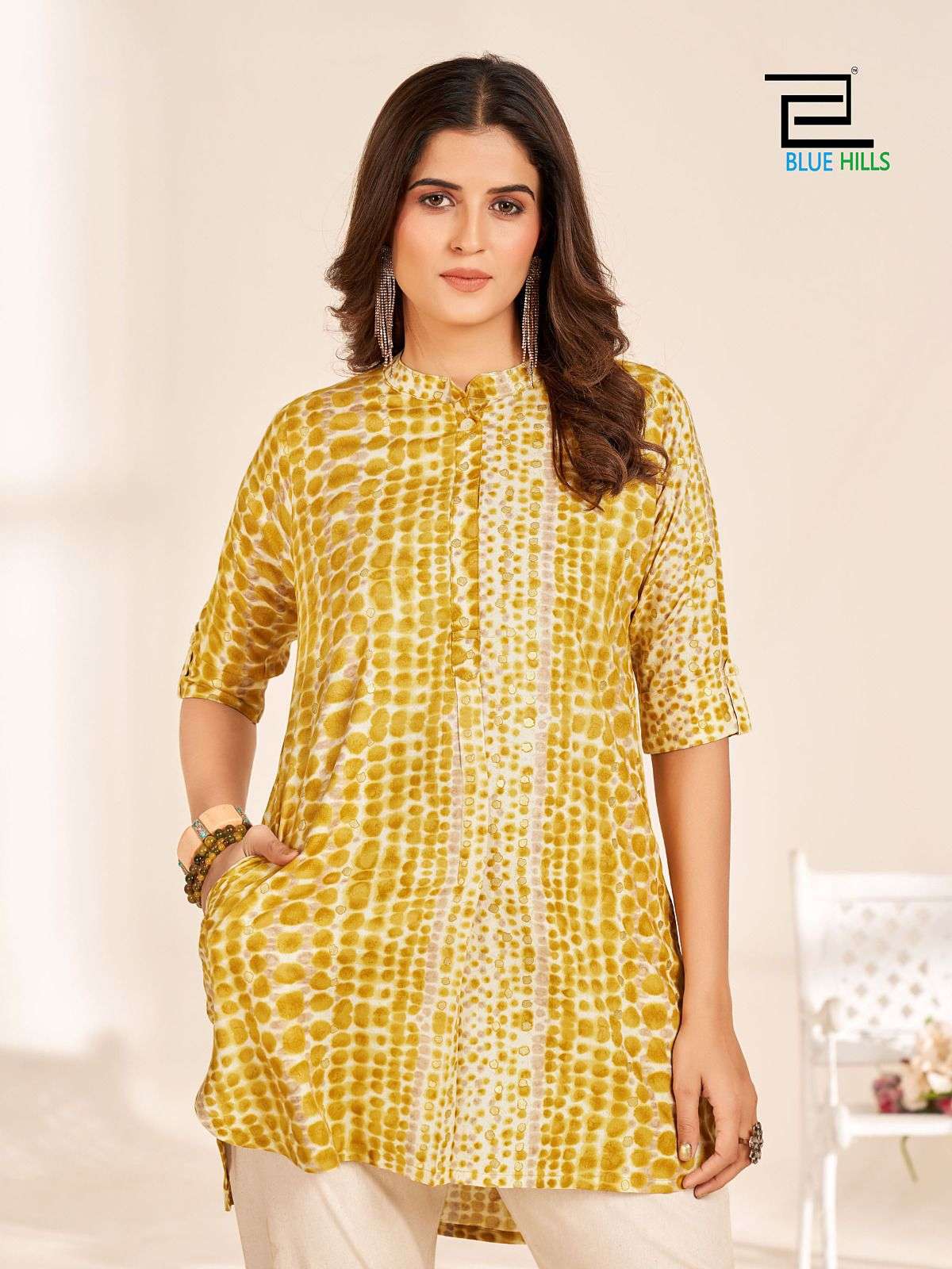 BLUE HILLS CAPPUCCINO Kurti Wholesale catalog