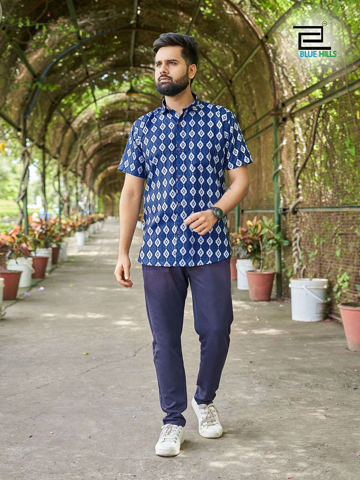 Blue Hills Mens 2.0 Mens Wear Printed Shirt Wholesale catalog