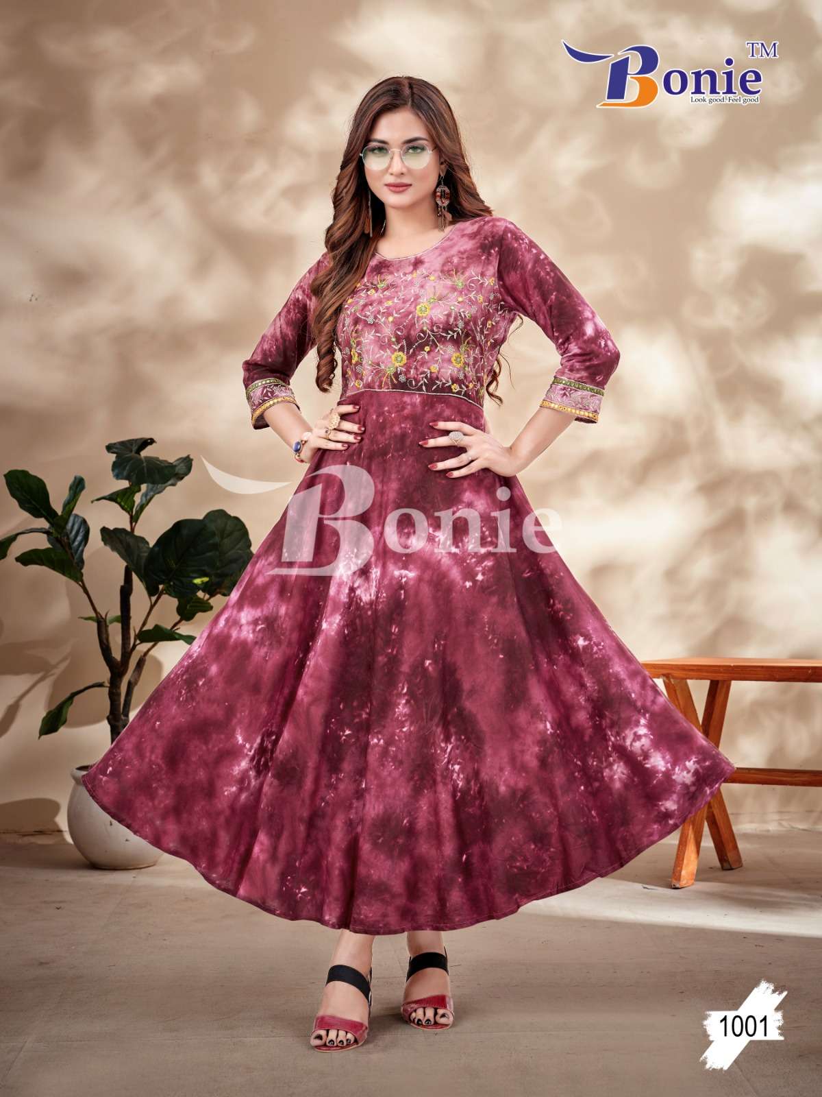BONIE TIE DIE Kurti Wholesale catalog
