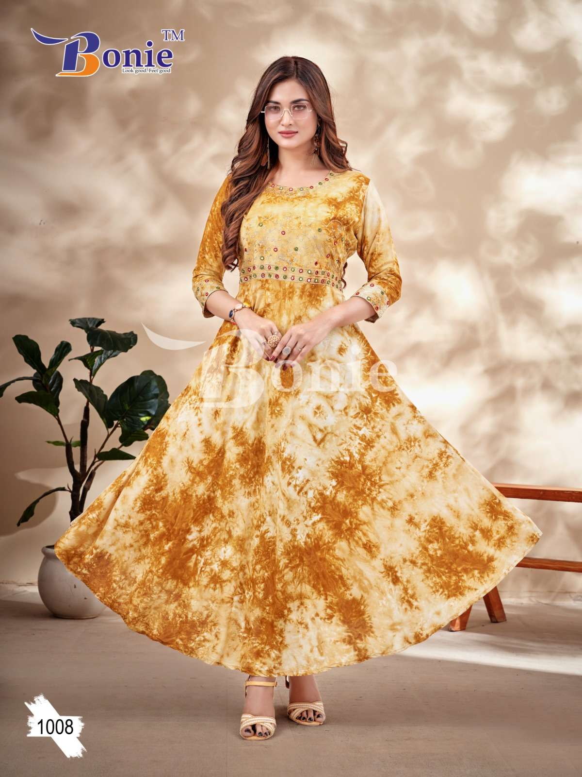 BONIE TIE DIE Kurti Wholesale catalog