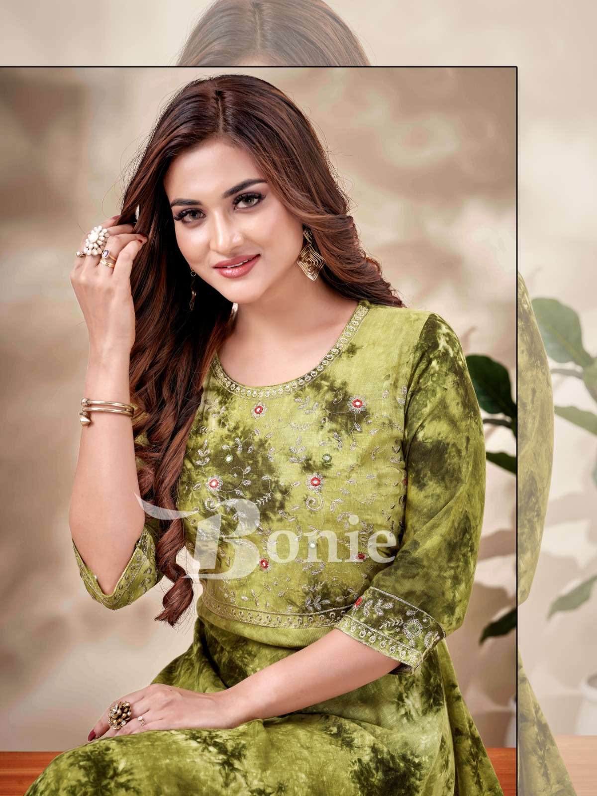 BONIE TIE DIE Kurti Wholesale catalog