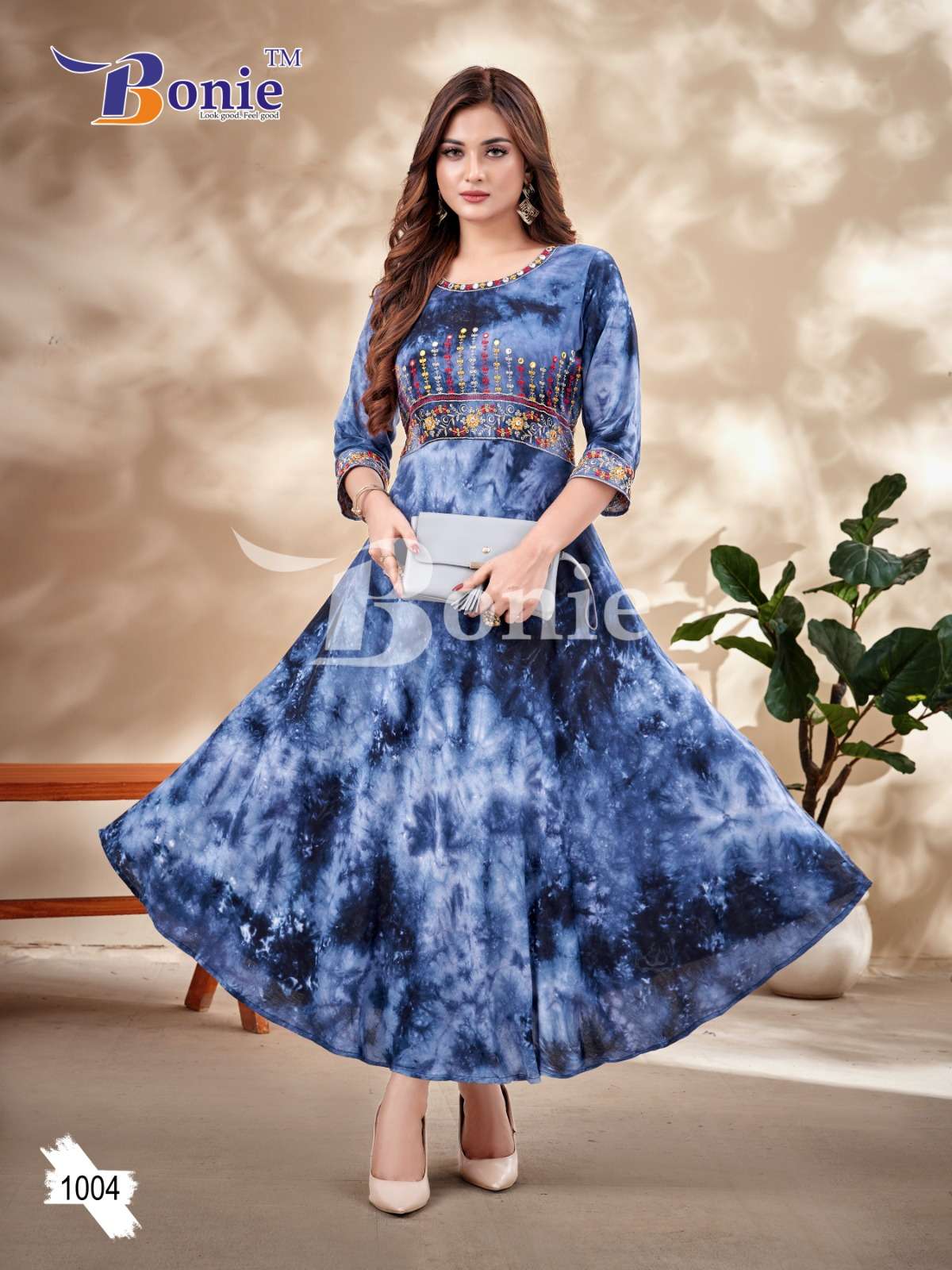BONIE TIE DIE Kurti Wholesale catalog