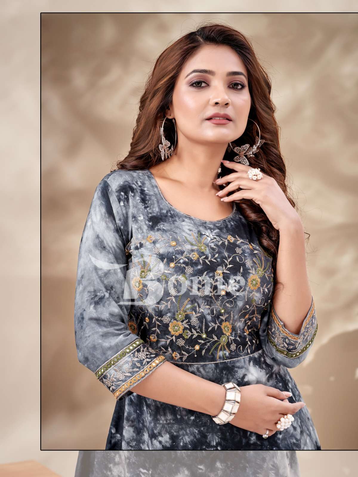 BONIE TIE DIE Kurti Wholesale catalog