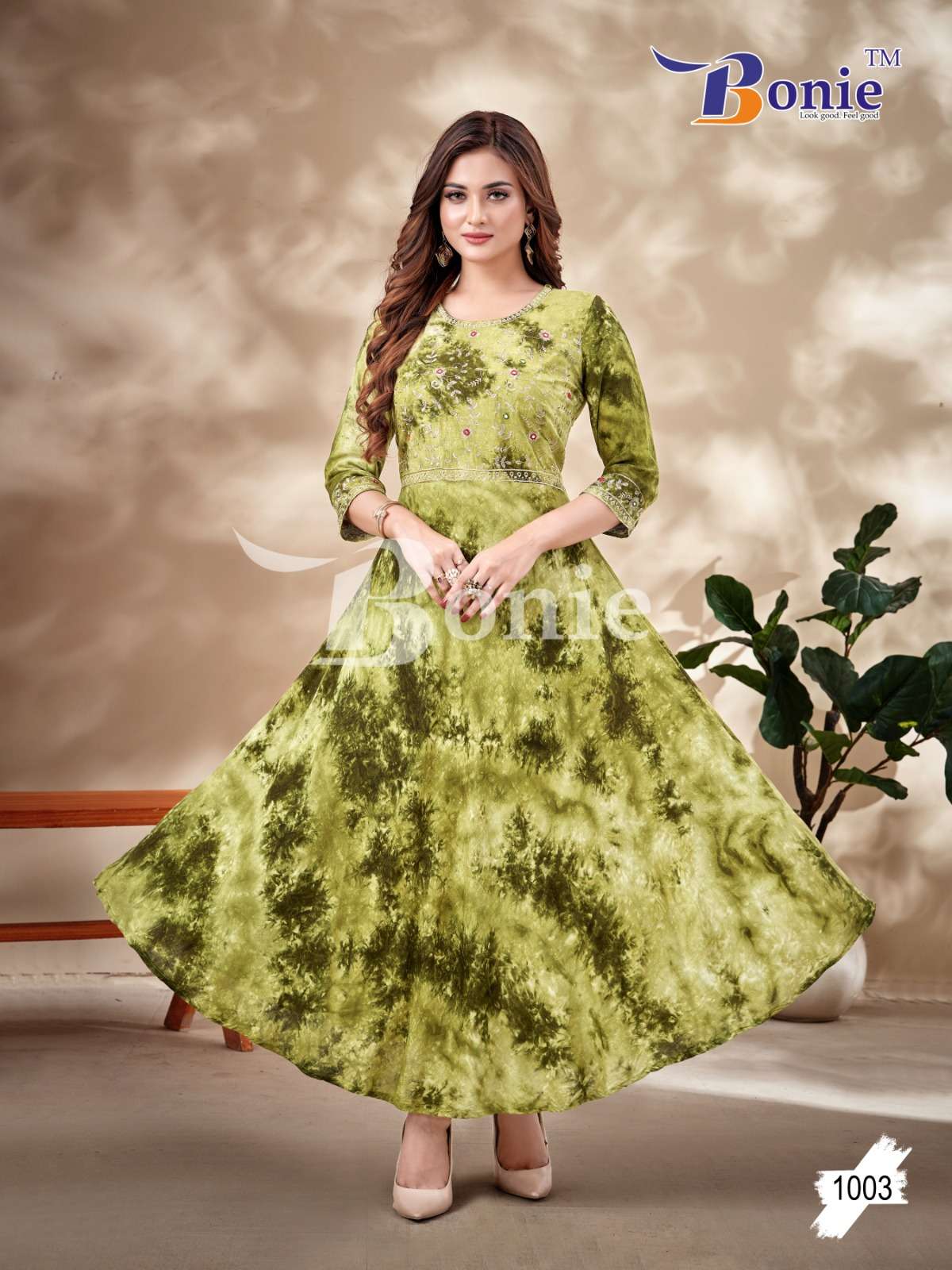 BONIE TIE DIE Kurti Wholesale catalog