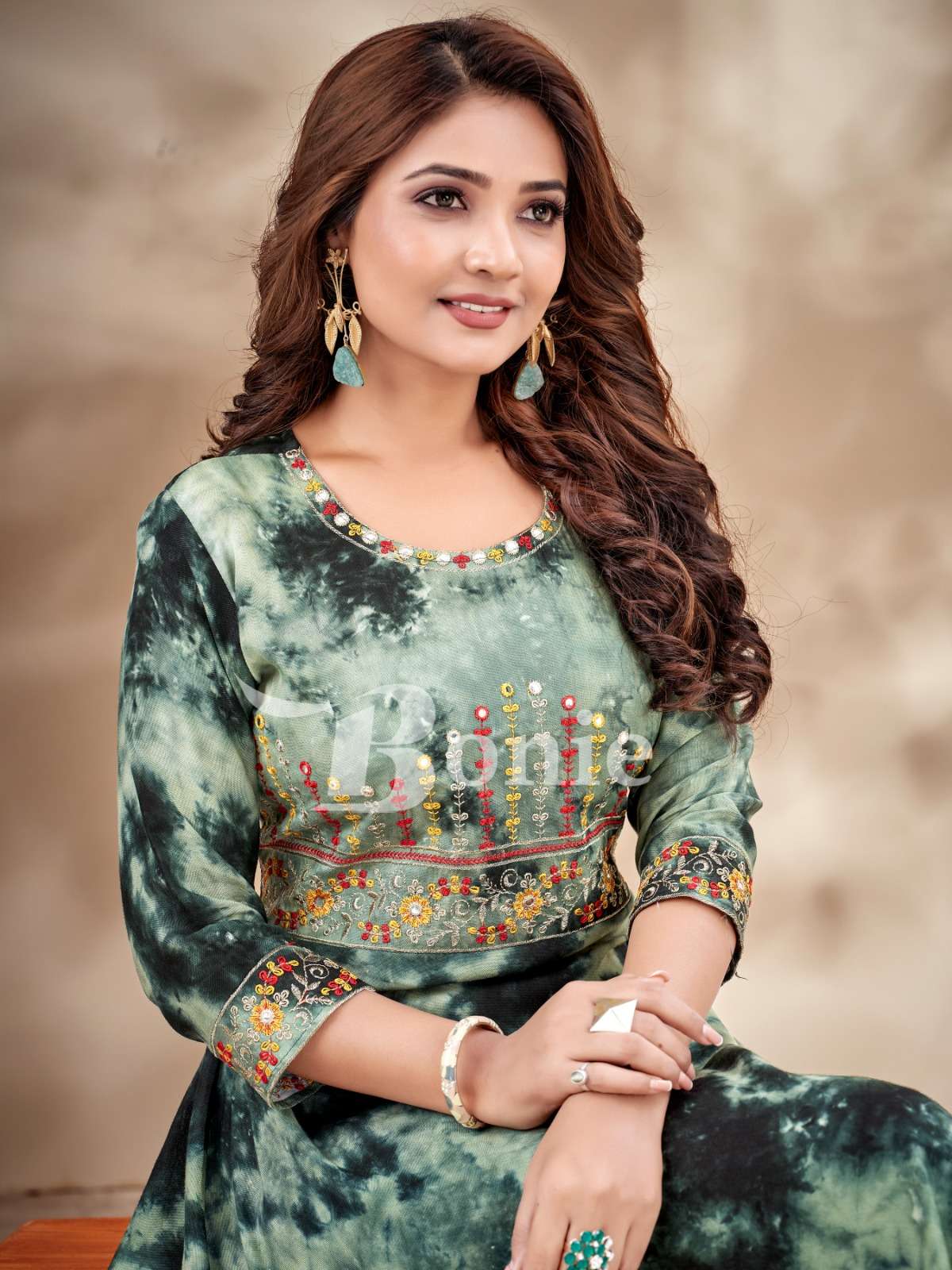 BONIE TIE DIE Kurti Wholesale catalog