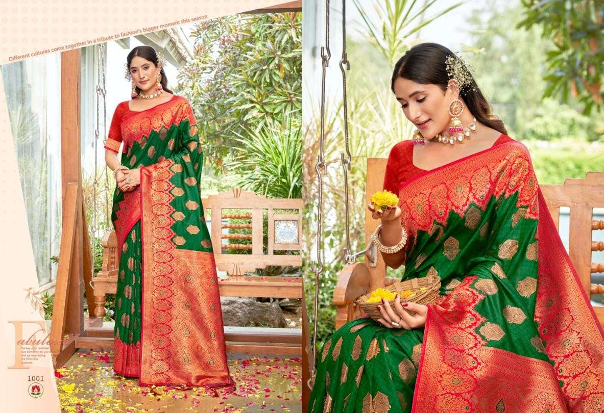 BUNAWAT RITHIKA SILK Banarasi Silk Saree Wholesale catalog