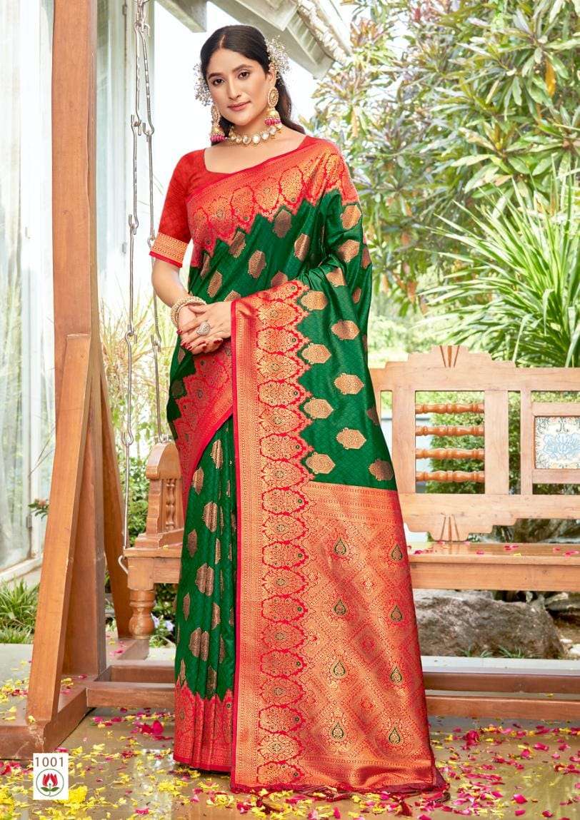 BUNAWAT RITHIKA SILK Banarasi Silk Saree Wholesale catalog