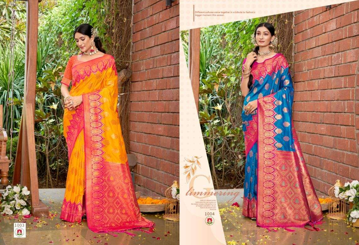 BUNAWAT RITHIKA SILK Banarasi Silk Saree Wholesale catalog