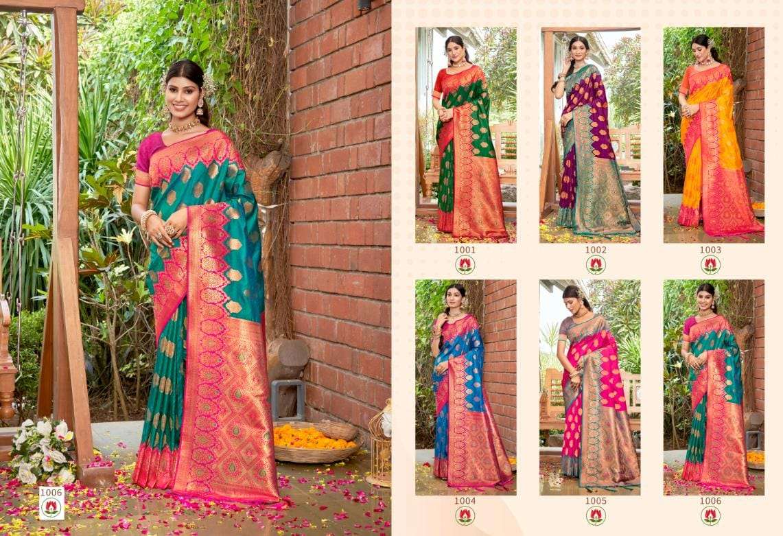 BUNAWAT RITHIKA SILK Banarasi Silk Saree Wholesale catalog