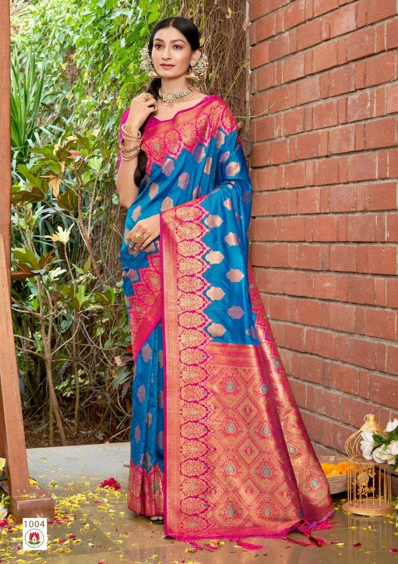 BUNAWAT RITHIKA SILK Banarasi Silk Saree Wholesale catalog