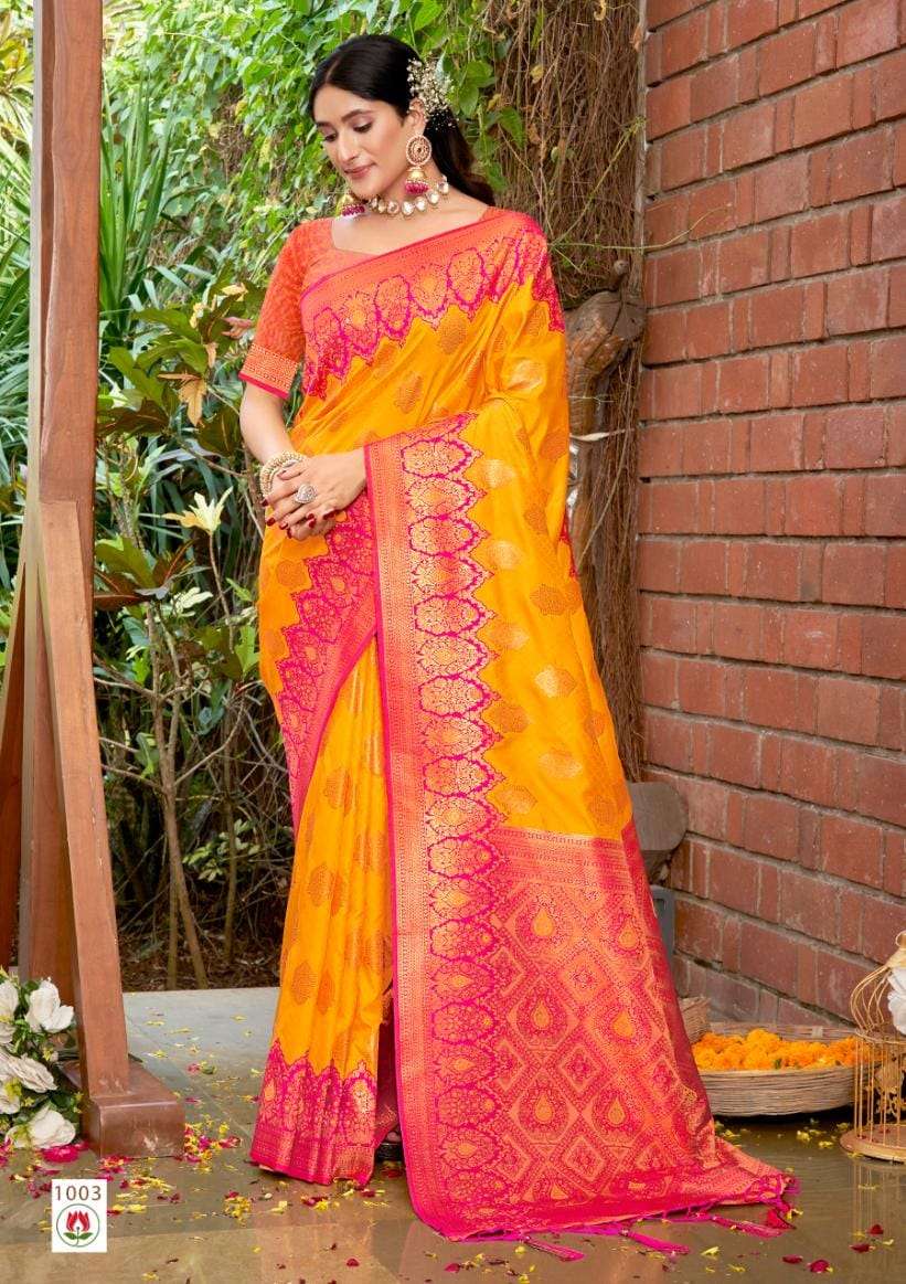BUNAWAT RITHIKA SILK Banarasi Silk Saree Wholesale catalog
