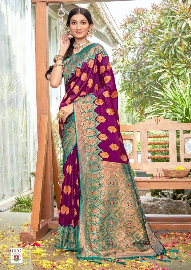BUNAWAT RITHIKA SILK Banarasi Silk Saree Wholesale catalog