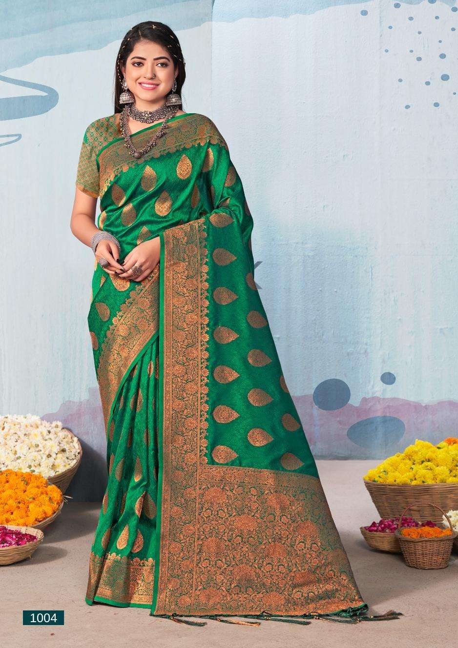 BUNAWAT SELPRABHA SILK Banarasi Silk Saree Wholesale catalog