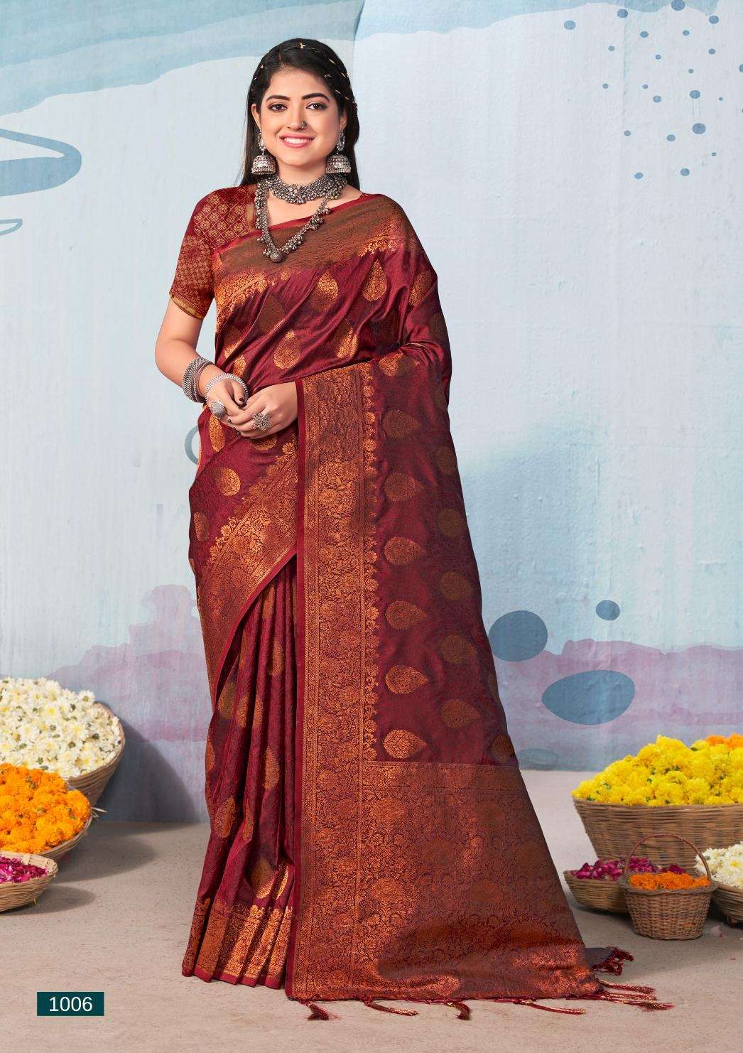 BUNAWAT SELPRABHA SILK Banarasi Silk Saree Wholesale catalog