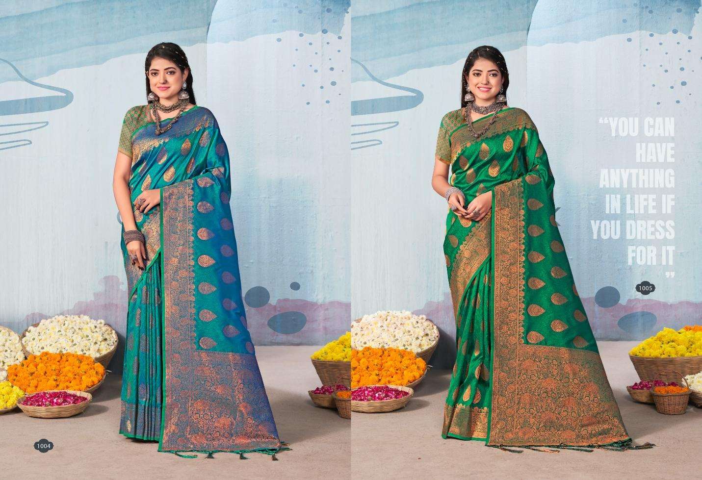 BUNAWAT SELPRABHA SILK Banarasi Silk Saree Wholesale catalog