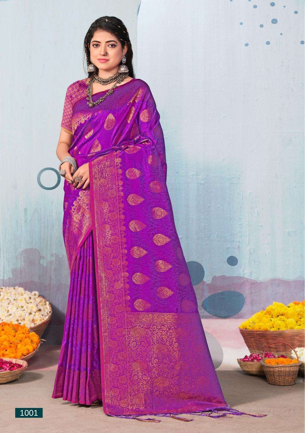 BUNAWAT SELPRABHA SILK Banarasi Silk Saree Wholesale catalog