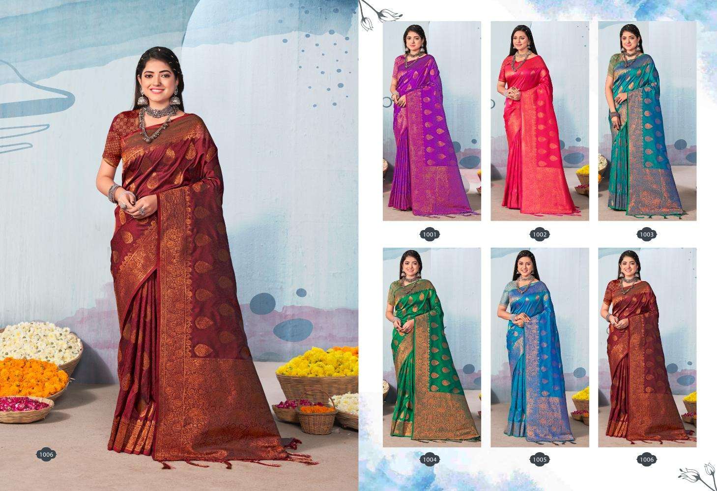 BUNAWAT SELPRABHA SILK Banarasi Silk Saree Wholesale catalog