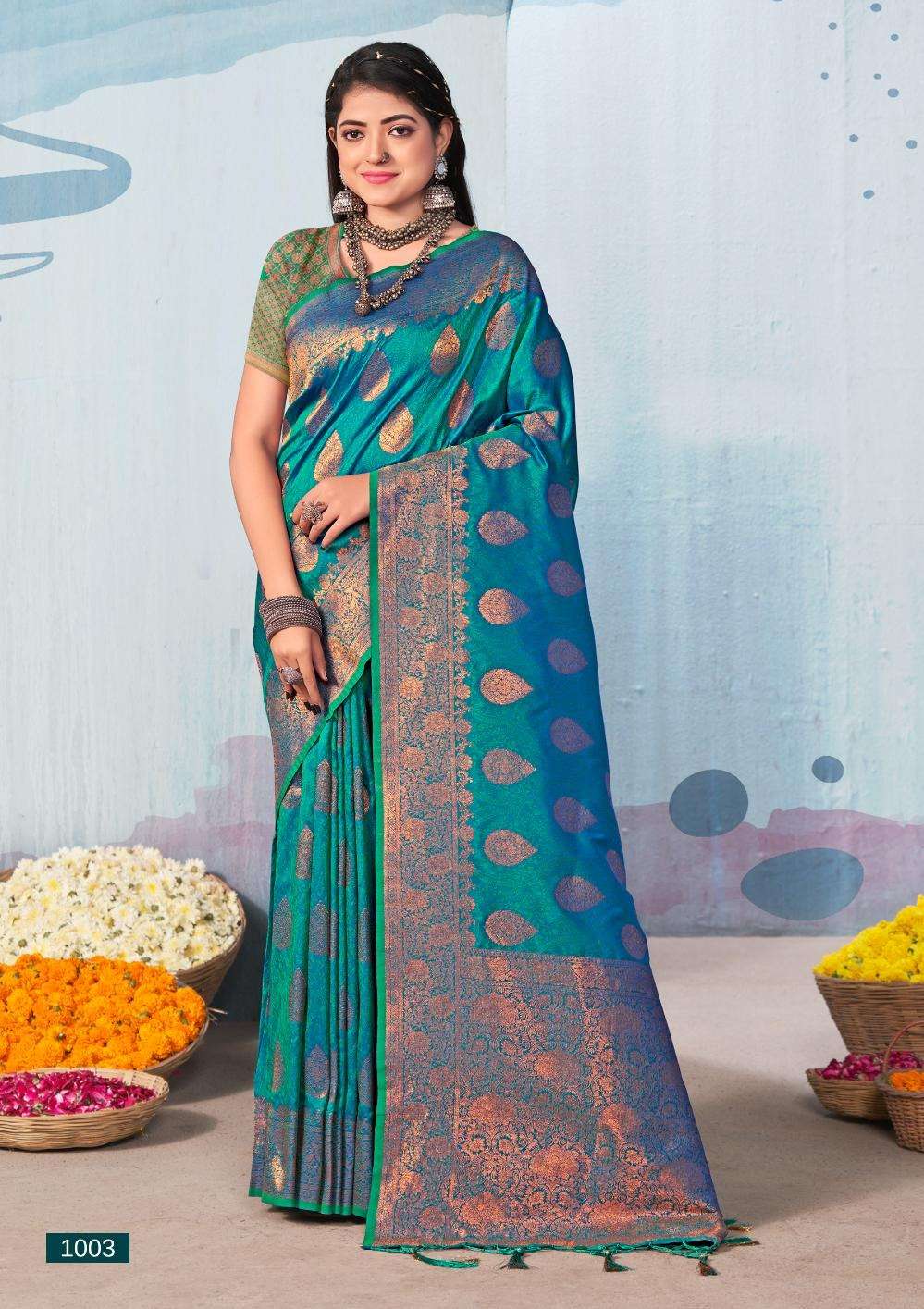 BUNAWAT SELPRABHA SILK Banarasi Silk Saree Wholesale catalog