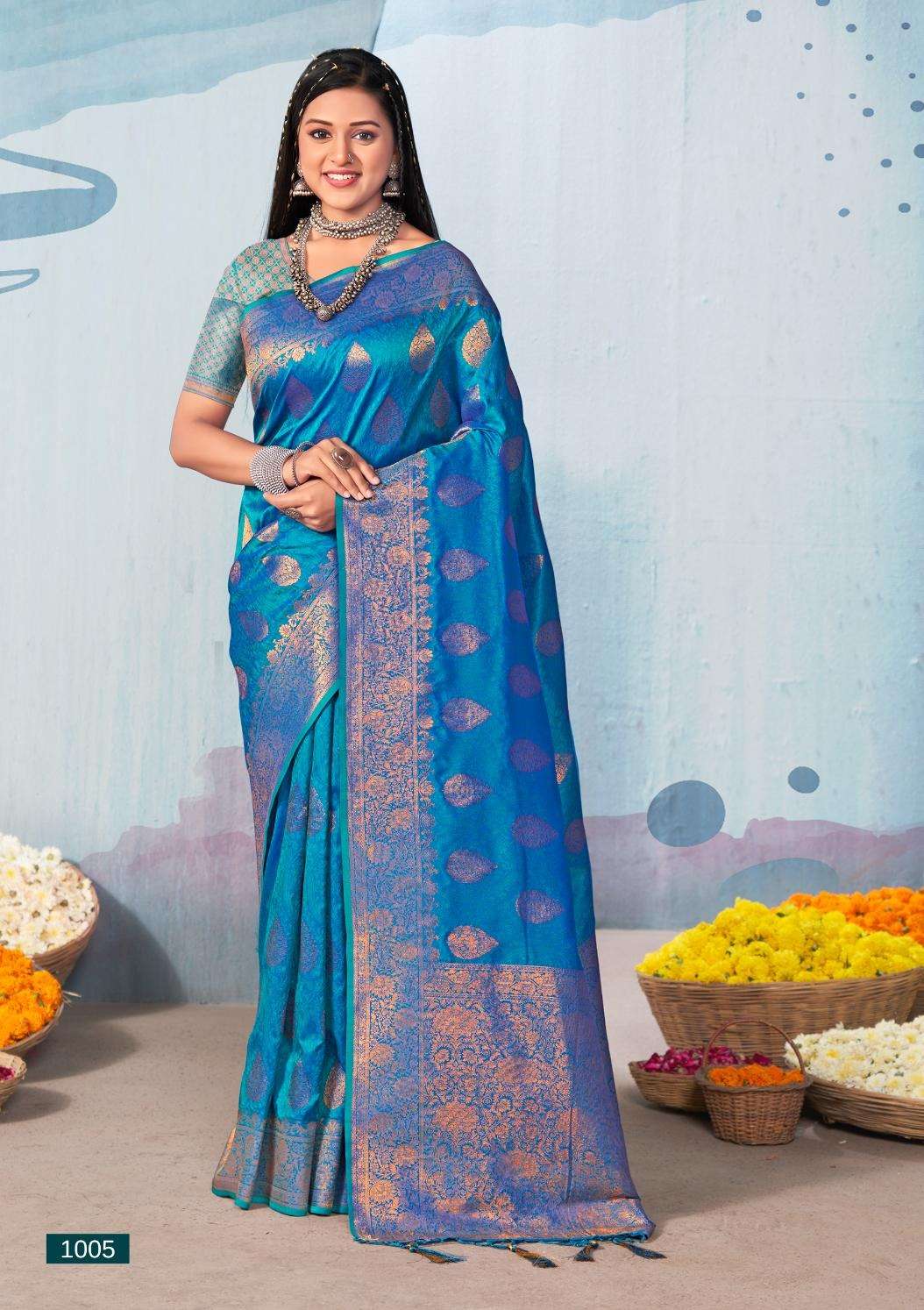 BUNAWAT SELPRABHA SILK Banarasi Silk Saree Wholesale catalog