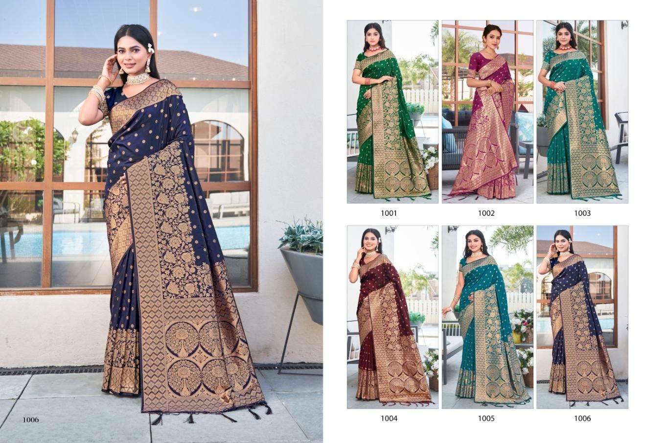 BUNAWAT SILK SANGAM Saree Wholesale catalog