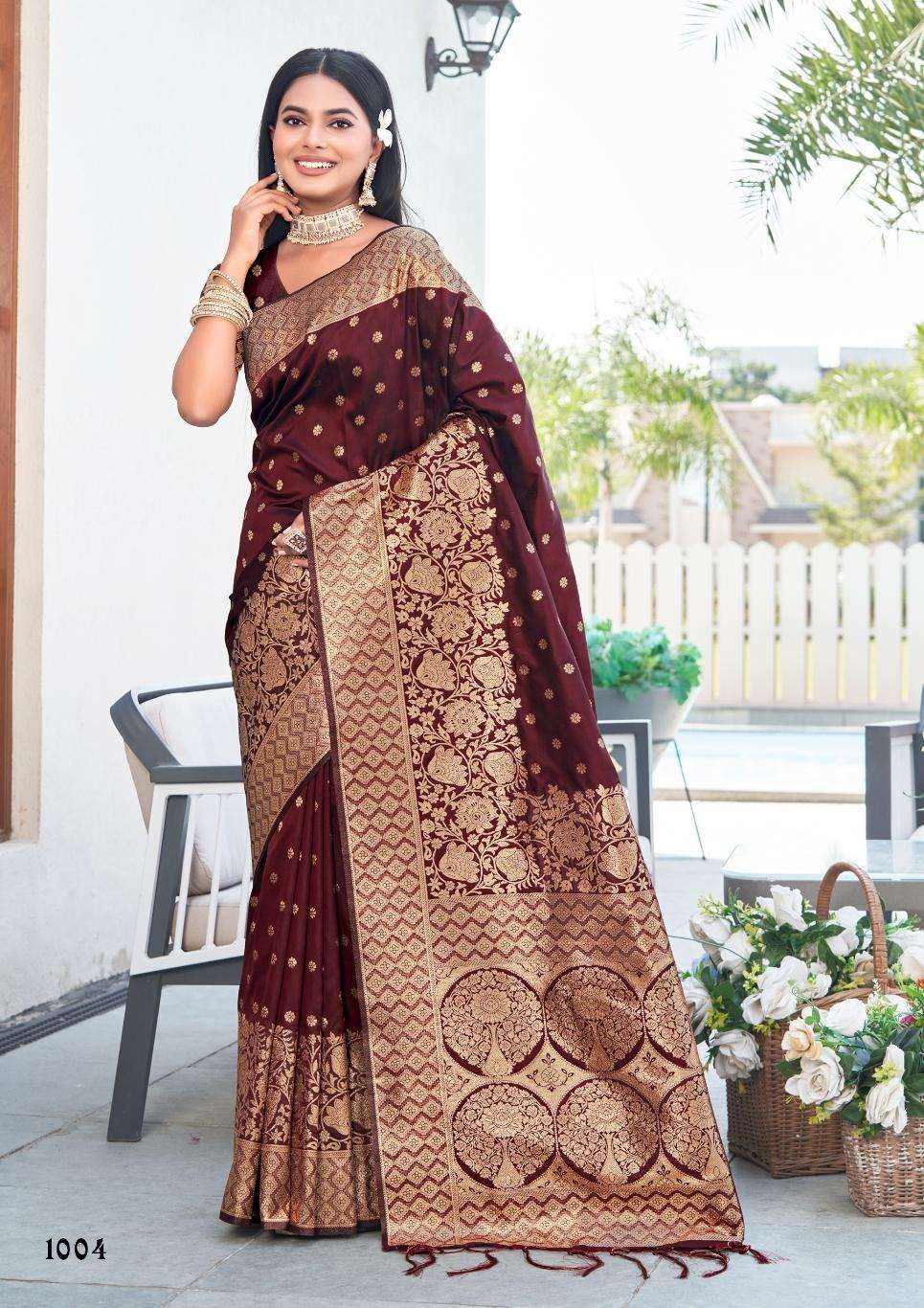 BUNAWAT SILK SANGAM Saree Wholesale catalog