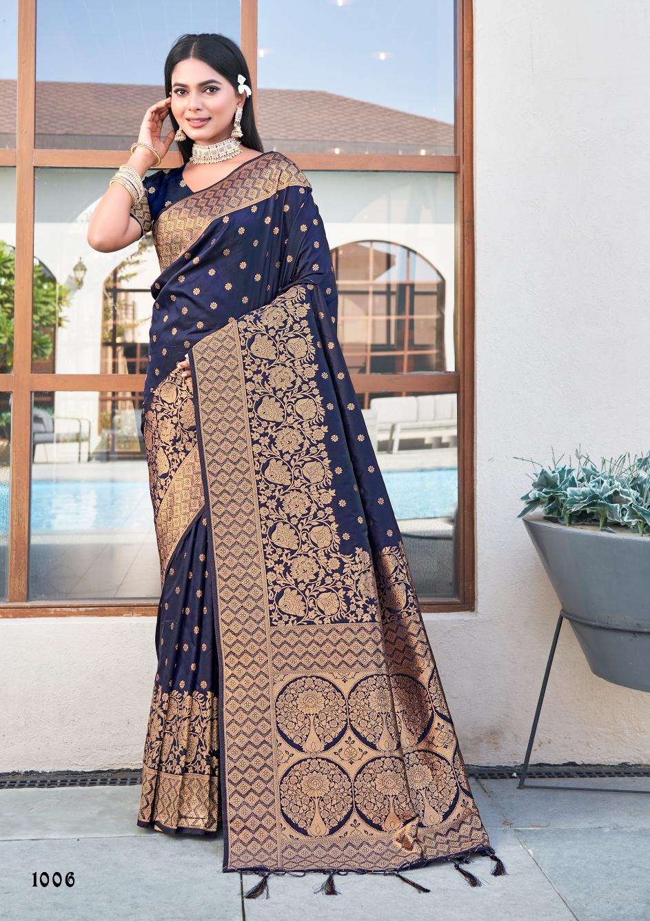 BUNAWAT SILK SANGAM Saree Wholesale catalog