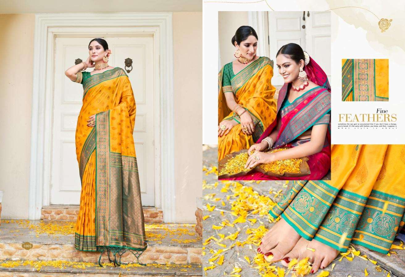 BUNAWAT SIMRAN SILK Banarasi Silk Saree Wholesale catalog