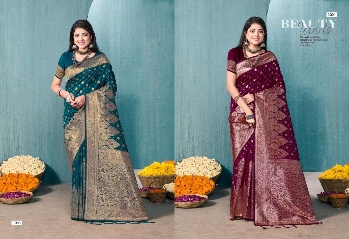 BUNAWAT SURJYOTI SILK Banarasi Silk Saree Wholesale catalog