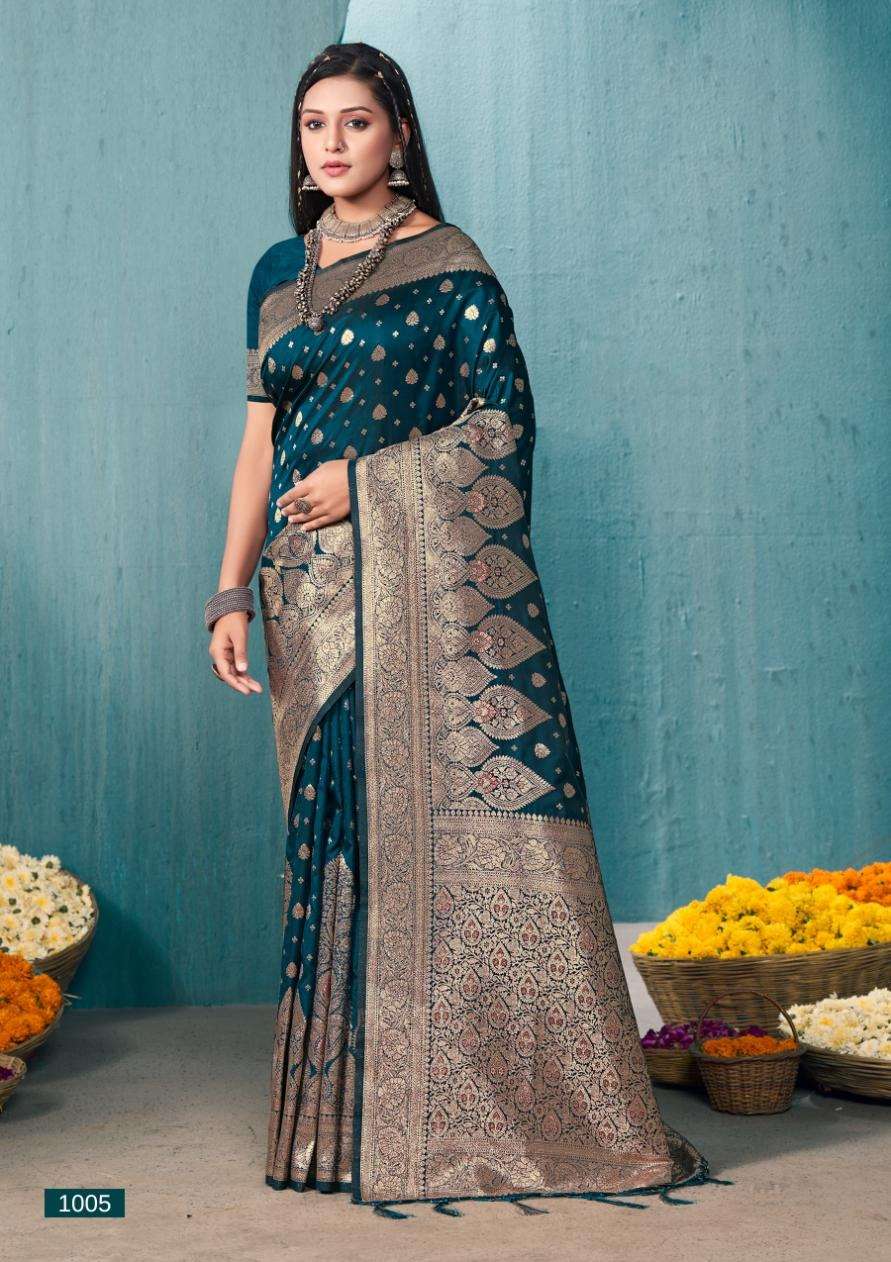 BUNAWAT SURJYOTI SILK Banarasi Silk Saree Wholesale catalog