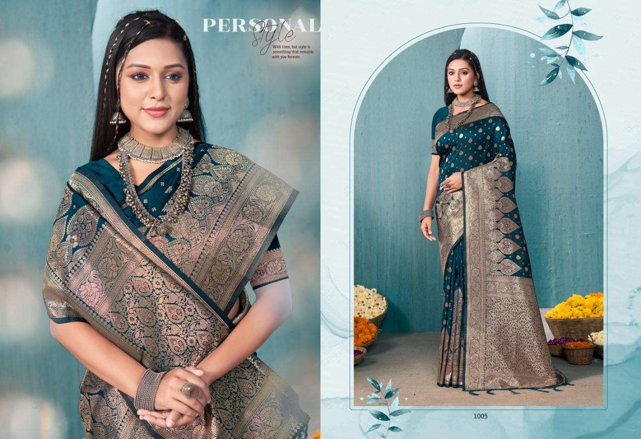 BUNAWAT SURJYOTI SILK Banarasi Silk Saree Wholesale catalog