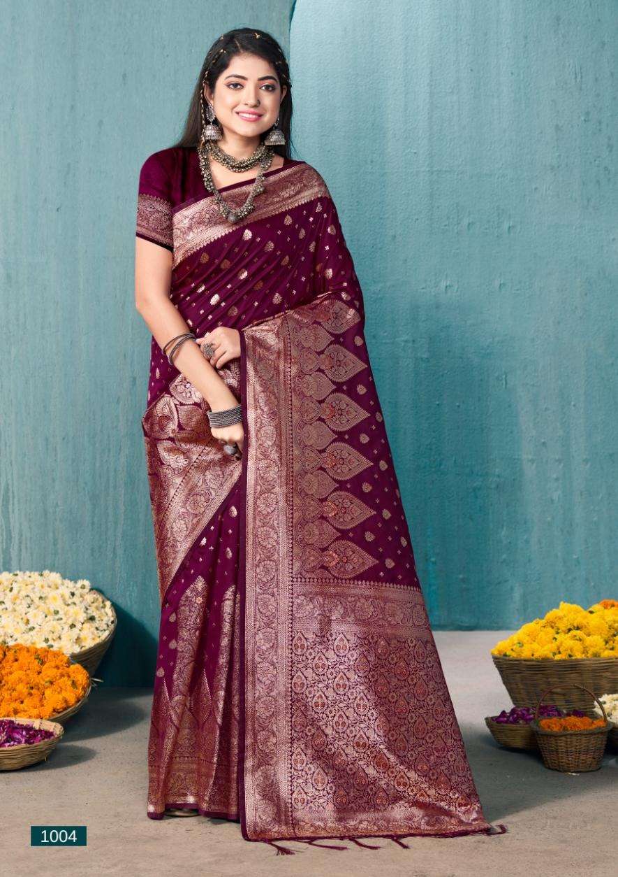 BUNAWAT SURJYOTI SILK Banarasi Silk Saree Wholesale catalog