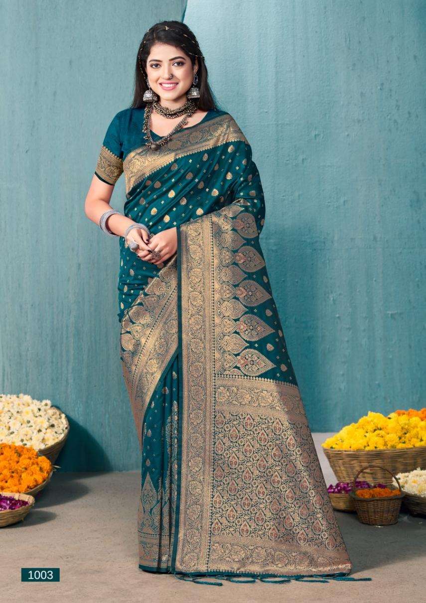 BUNAWAT SURJYOTI SILK Banarasi Silk Saree Wholesale catalog