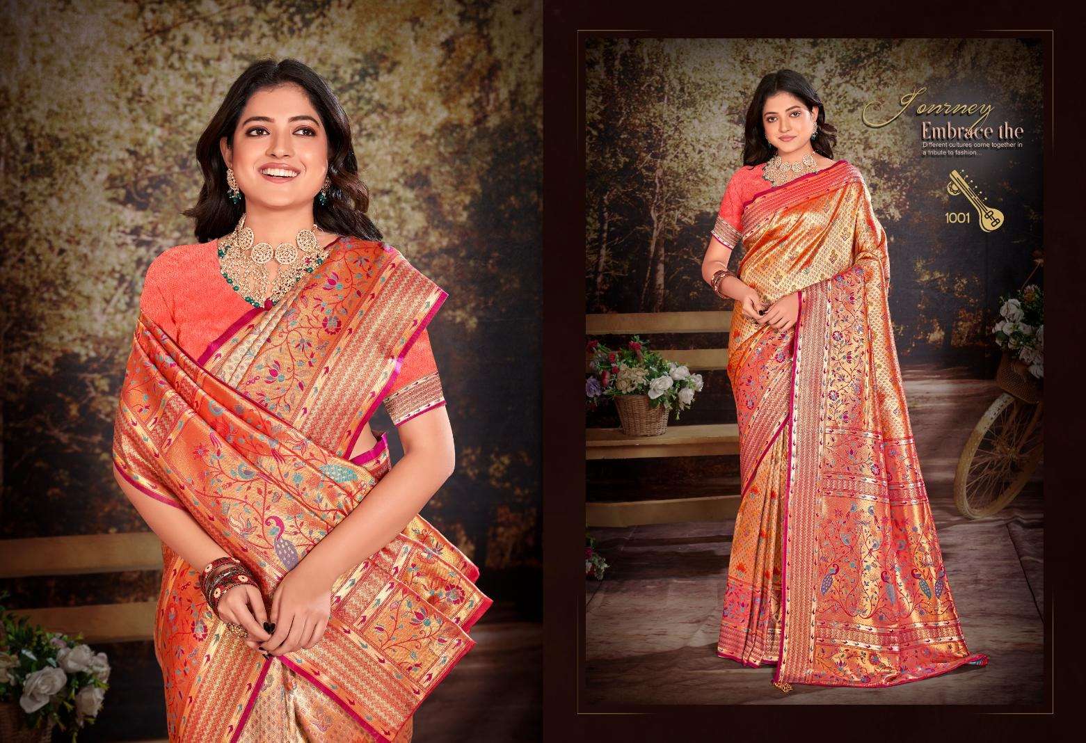 BUNAWAT VAIBHAVI SILK VOL-01 Saree Wholesale catalog